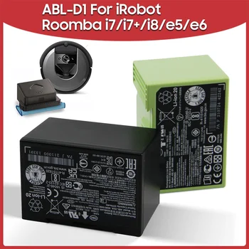 Оригинальная Сменная Батарея ABL-D1 ABL-D2 1800 мАч Для iRobot Roomba i7 i7 + i8 e5 e6 Roomba e57150 i7550 + i8550 Аккумулятор для подметальной машины