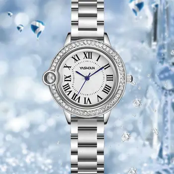 Французский Топ Люксовый бренд, Мужские часы для женщин, Высококачественные Женские кварцевые часы из нержавеющей стали Relogio Feminino Masculino 2023